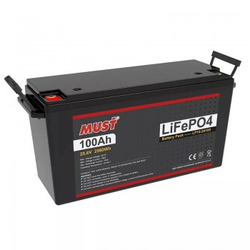 Аккумуляторная батарея LiFePO4 MUST LP15-24100 (25,6V 100 А) — изображение 2