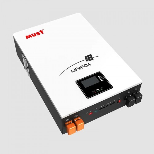 Аккумуляторная батарея LiFePO4 MUST LP16-48100 (Wall Mount) (51,2V 100 А)