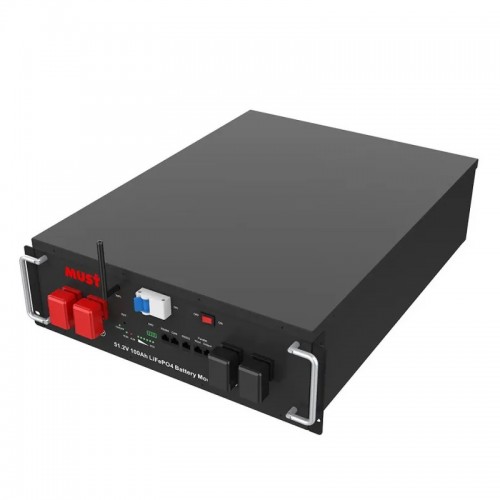 Аккумуляторная батарея LiFePO4 MUST LP18-48100 (Rack) (51,2V 100 А)
