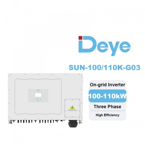 Сетевой трёхфазный инвертор DEYE SUN-100K-G03