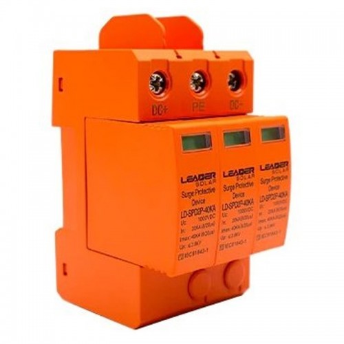 УЗИП постоянного тока LEADER 1000В 3P LD-SPD3P-40KA-1000
